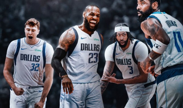 四大状元联手？湖人队记回应詹姆斯去向：若他申请交易关注独行侠