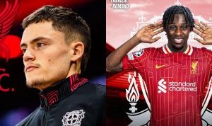 九游登录入口-利物浦先砸个2亿欧？维尔茨1.3亿欧至1.5亿欧 弗林蓬3500万欧