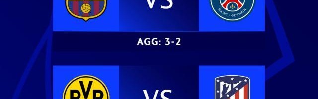 【前瞻】欧冠8进4，巴黎多特有多大机会成功逆袭？